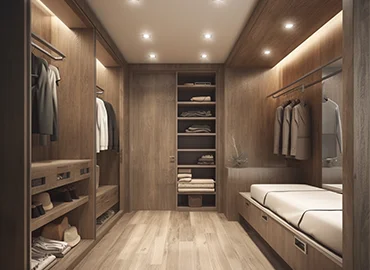 Closet With Shelf
